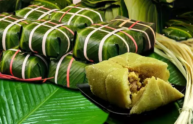 Hương vị ngày tết- Bánh chưng Làng Diệm Xuân