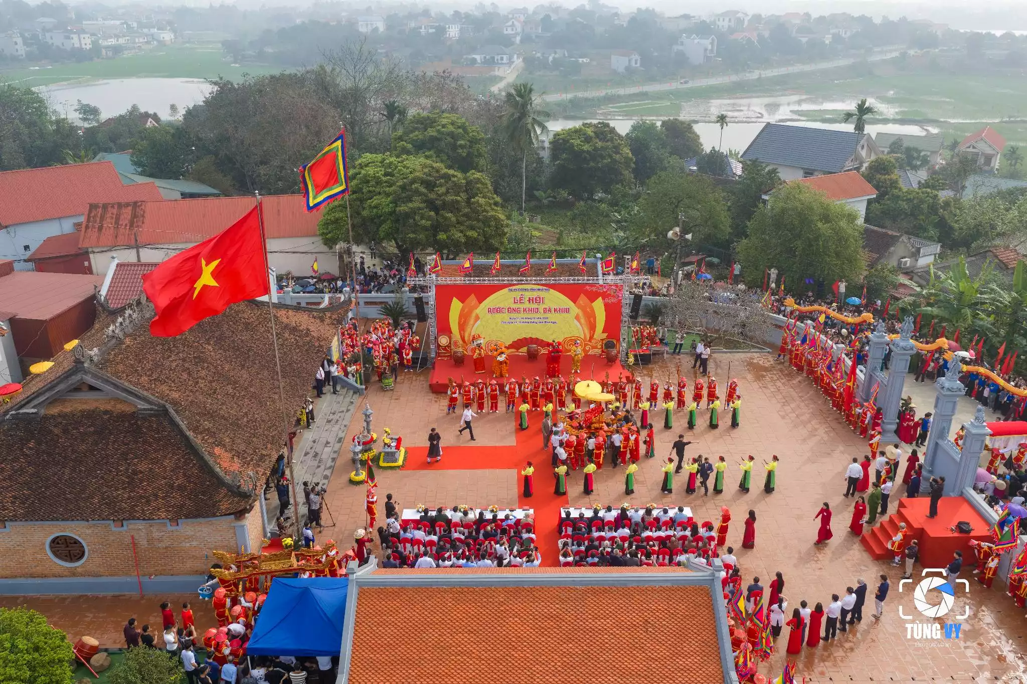 Đặc sắc Lễ hội rước ông Khiu, bà Khiu tại xã Hy Cương, tỉnh Phú Thọ